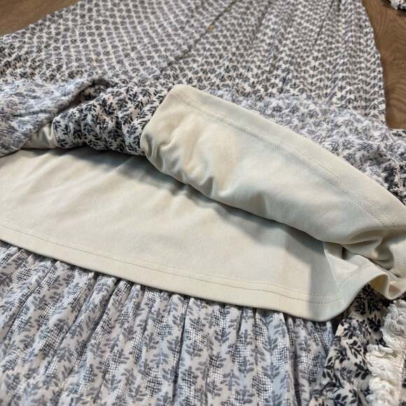 Piper & Scoot Exclusive Boho Fringe Trim Button Down Maxi Dress XS - Picture 10 of 13